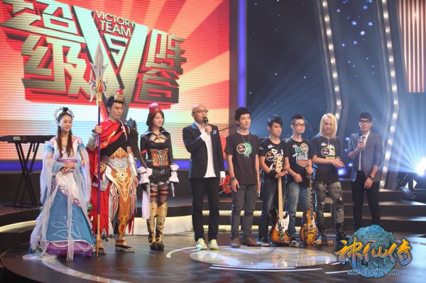 上海电视台挺《神仙传》煎饼嫦娥杨戬登台