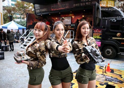 《<em>坦克</em>世界》参展gstar<em>坦克妹子</em>欣赏 - 爱拍原创