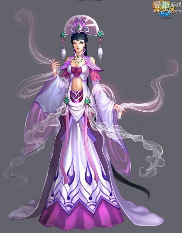 卡通美女神仙古装图片大全