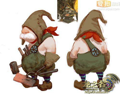 萌化铁匠曝光《龙之谷》首款NPC玩偶 - 爱拍原