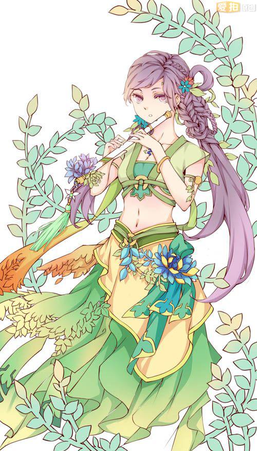 《古剑奇谭二》主角阿阮同人作品欣赏