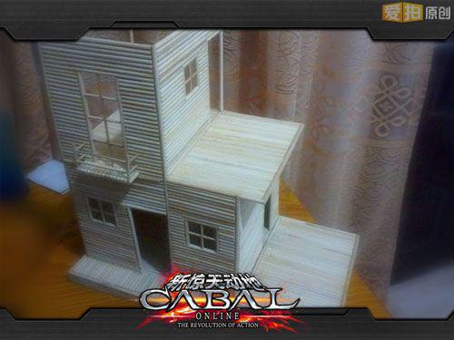 超神软妹手工制作《新惊天动地》建筑模型